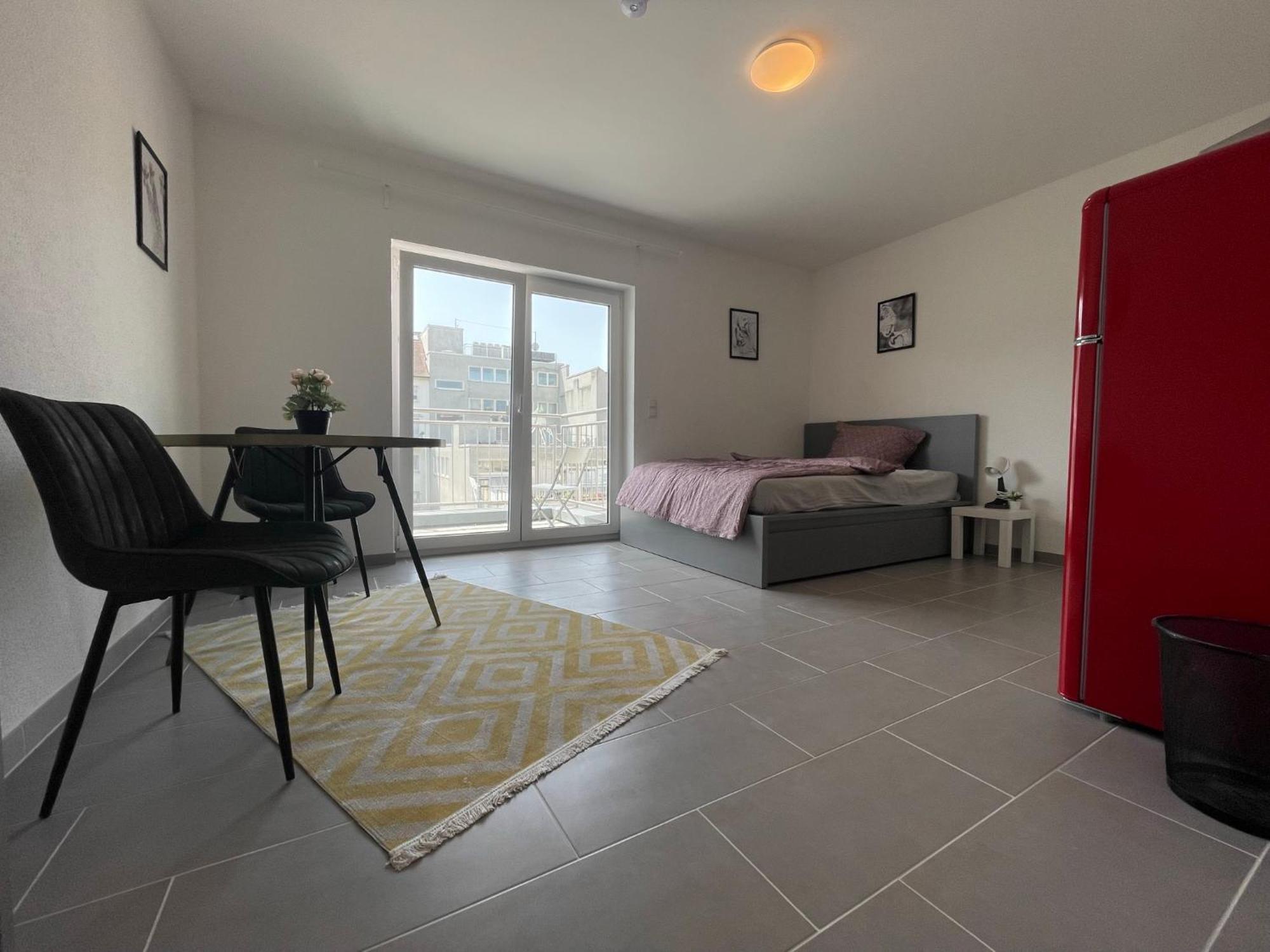كارلسروه Simplex Apartments Am Europaplatz الغرفة الصورة